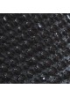 Šeriuotos dangos kilimėlis (39) juodas 40x60
