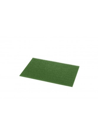 Šeriuotos dangos kilimėlis (65) žalias 40x60